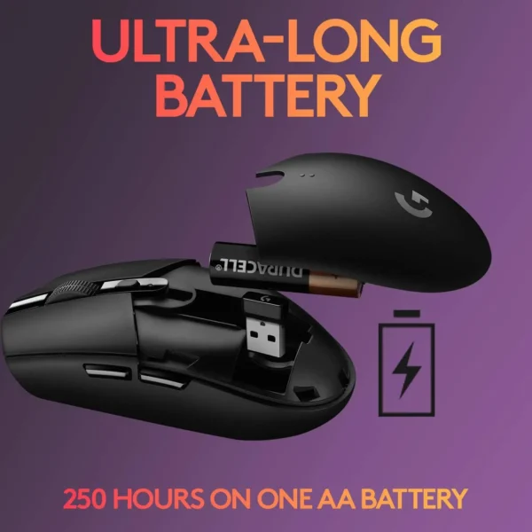Original Logitech G304 Gaming Mouse Wireless USB Type A 12000 DPI PC / Mac / Laptop Laptop Accessories Mouse - Image 4