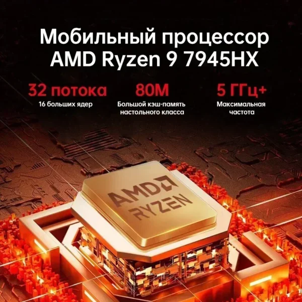 MECHREVO Dragon 16 Pro AMD R9 7945HX RTX4060 Gaming Laptop 16" 2.5K QHD 240Hz 100%sRGB 16G/32G DDR5 1TB SSD Game Notebook - Image 2
