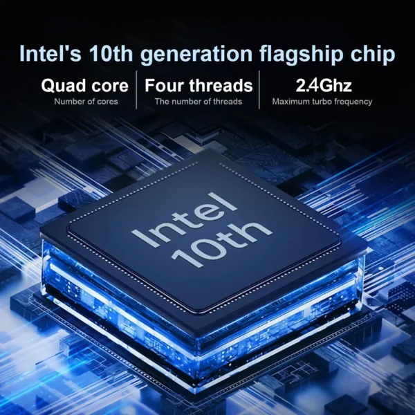 14.1" Ultra Slim Laptop 16GB RAM 2TB SSD Intel N3700 Notebook Gamer 1920*1080 Display Office Study Computer PC Windows 11 Pro - Image 5
