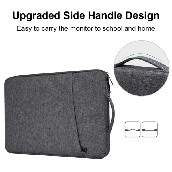 Laptop Sleeve Handbag Case for Macbook Pro Air 13 13.3 14 15 15.6 15.4 inch Waterproof Bag Notebook Cover for Lenovo ASUS Xiaomi - Image 4
